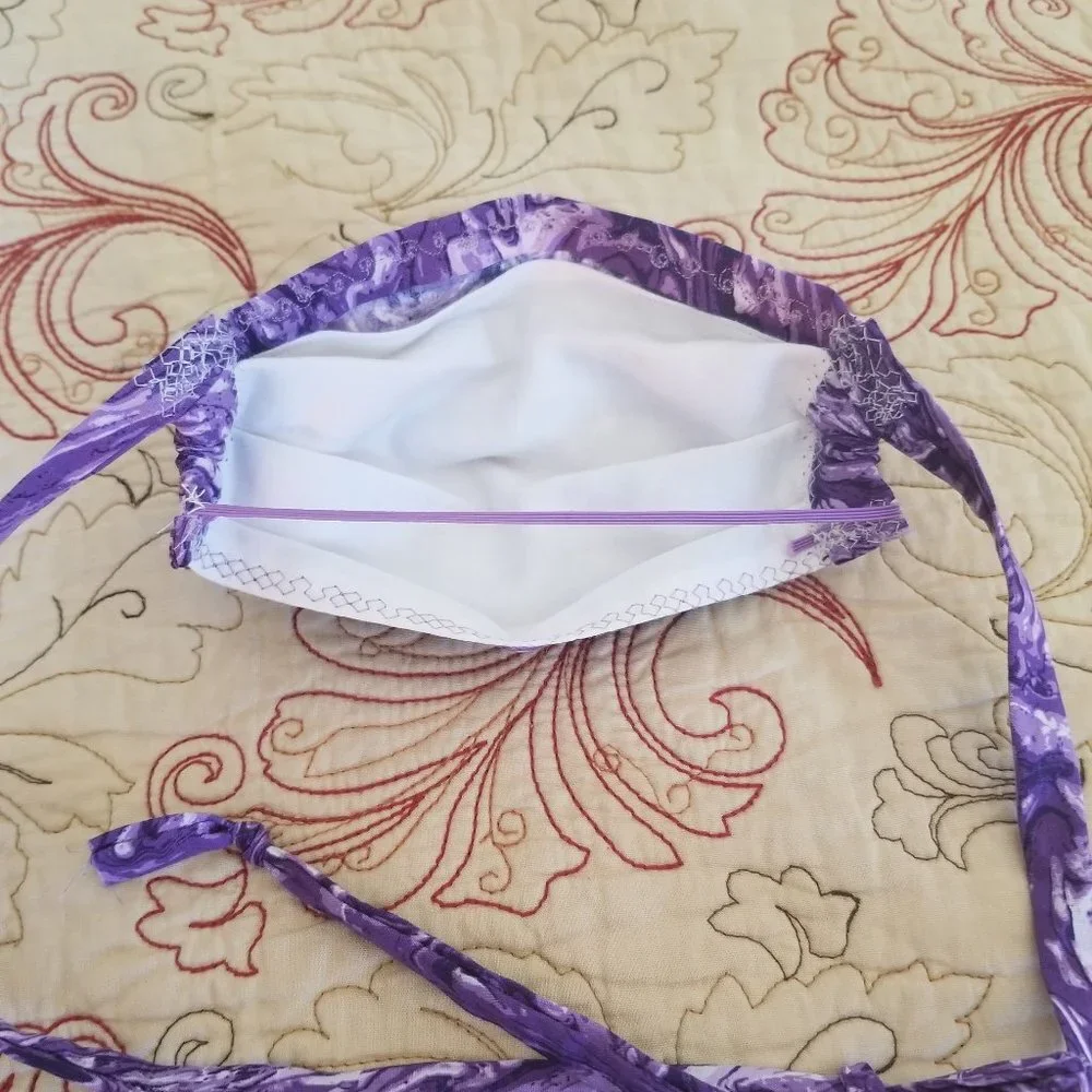 Kid Size Mask w/ Silver & Copper Filters- Purple
